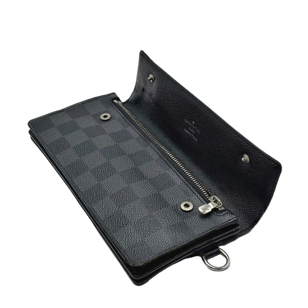 Louis Vuitton Damier Graphite Canvas Modulable Long Wallet (Pre-owned)