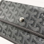 Load image into Gallery viewer, Goyard Goyardine Boheme Hobo Grey (Like new) Y6TGCHT

