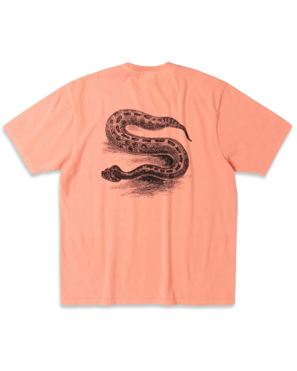 Stussy Serpent Tee Pigment Dyed Sherbert