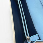 Load image into Gallery viewer, Christian Dior Logo Wallet Trotter Oblique Baby Blue (Pre-owned)
