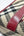 Burberry Blue Label Tweed Nova Check Handbag Beige/Red (Pre-owned)