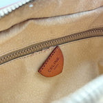 Load image into Gallery viewer, Celine Macadam Shoulder Bag in Brown Coated Canvas (Pre-owned)
