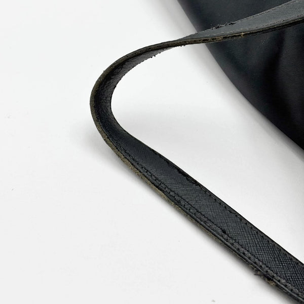 Prada Saffiano Trimmed Tessuto Open Convertible Tote satchel (Pre-owned)