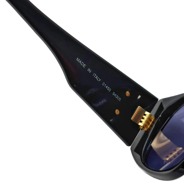 Chanel Black Frame Quilted CC Logo Sunglasses (Like new)