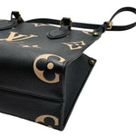 Load image into Gallery viewer, Louis Vuitton Bicolor Black/Beige Monogram Empreinte Leather OnTheGo PM (Like new) VJY2XTK
