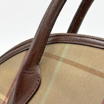 Load image into Gallery viewer, Burberry Vintage Brown Plaid Tote Bag (Pre-owned)
