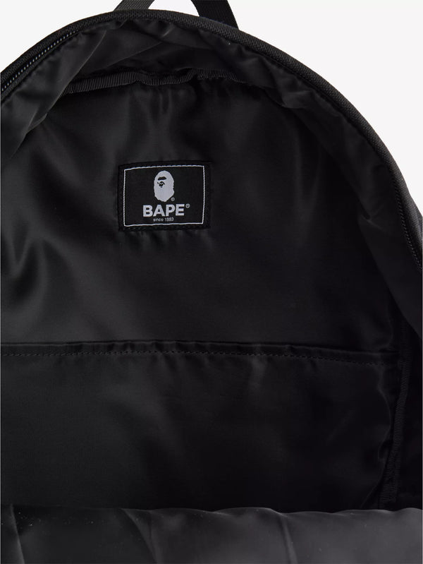 A Bathing Ape Head Patch Nylon Backpack
