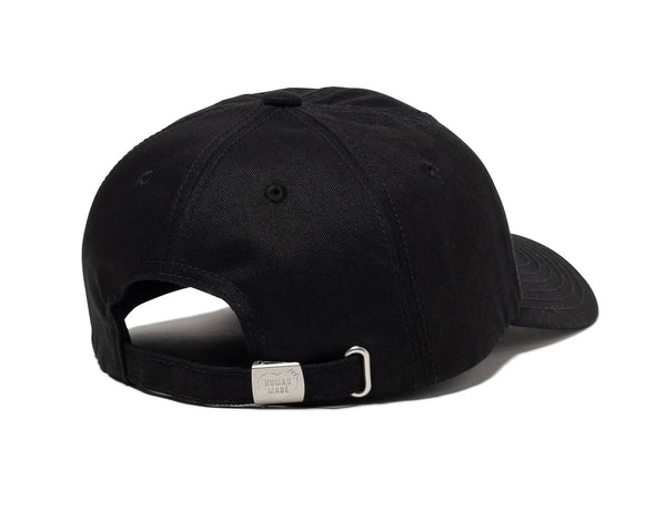Human made 6Panel Twill Cap Black Grey