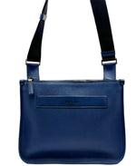 Load image into Gallery viewer, Prada Milano Clutch Bag Textured Leather (Pre-owned) 2BT8762
