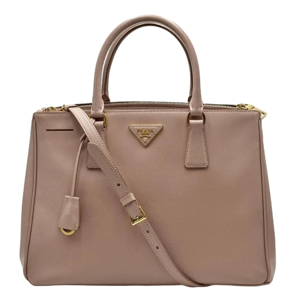 Prada Galleria Handbag in Pink Leather Saffiano (Like new) KKRQY9T