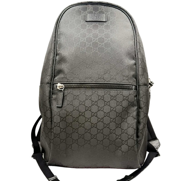 Gucci Slim Backpack GG Black (Like new)