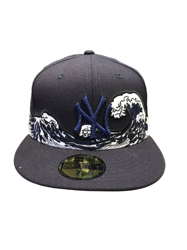 New Era 59FIFTY  7 3/4 New York Yankees Wave Navy