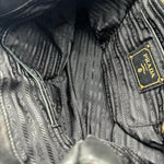 Load image into Gallery viewer, Prada Black Gaufre Tessuto Nylon Shopping Tote Bag (Pre-owned) 87X8449
