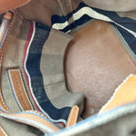 Load image into Gallery viewer, Burberry Saddle Brown Canvas Check Medium Susanna Hobo Bag (Pre-owned) 9YK3D39
