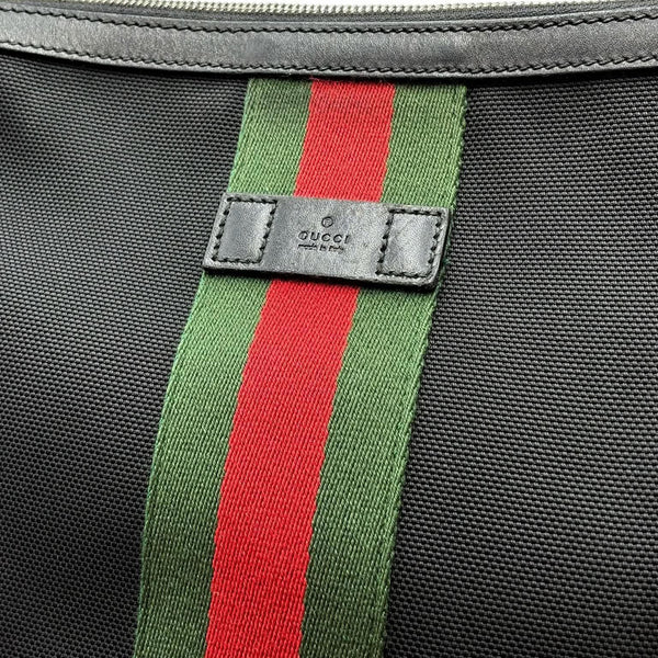 Gucci Techno Canvas Web Messenger Bag Black (Pre-owned)