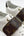 Louis Vuitton White/Brown Leather and Monogram Canvas Logo Strap Frontrow Sneakers (Pre-owned)