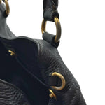 Load image into Gallery viewer, Prada Black Vitello Daino Leather Tote Bag (Pre-owned) 43RRTJC
