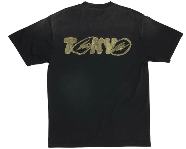 Travis Scott x Fragment Design x Takashi Murakami t-shirt Black