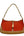 Gucci Jackie Vintage Leather Handbag Orange Suede (Pre-owned) R6HDVKD