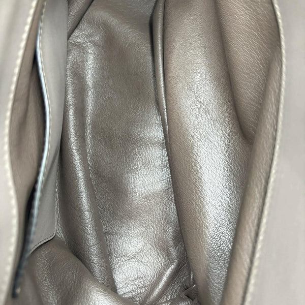 Miu Miu Women's Leather Grey Handbag Shoulder Bag (Pre-owned) V73Q7G4