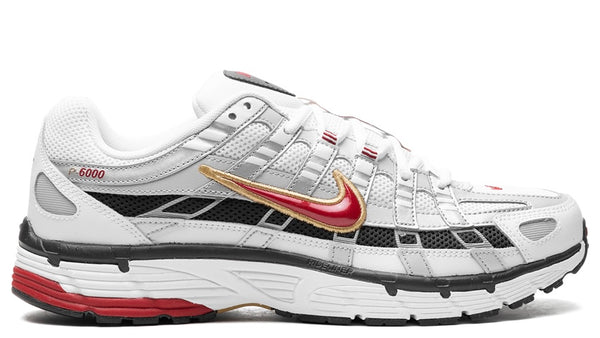 Nike P-6000 Platinum Varsity Red