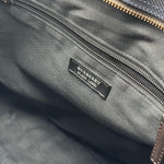 Load image into Gallery viewer, Burberry Black Label Business Bag Dark Brown/Navy Leather (Pre-owned)
