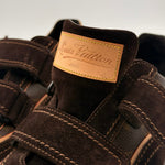 Load image into Gallery viewer, Louis Vuitton Brown Monogram Canvas and Suede Trainer (Pre-owned)
