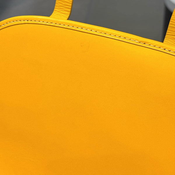 Goyard Goyardine Belvedere PM Shoulder Bag Yellow (Pre-Owned)