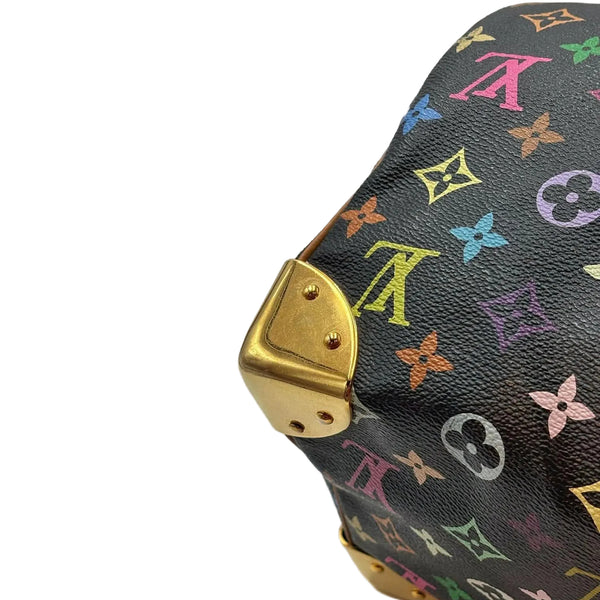 Louis Vuitton x Takashi Murakami Black Monogram Multicolor Speedy 30 Bag  (Pre-owned)