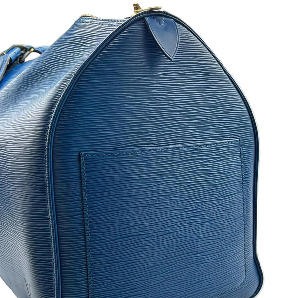 Louis Vuitton Toledo Blue Epi Leather Keepall 50 Bag (Pre-owned) XH8VR47