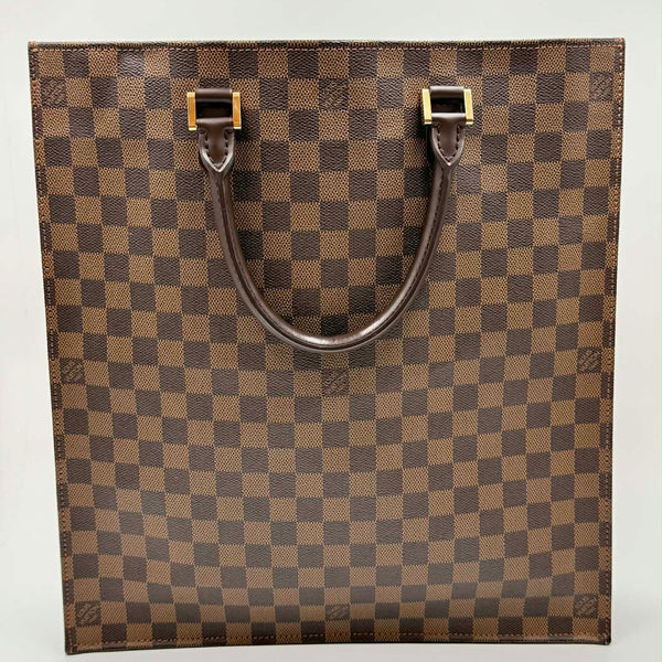 Louis Vuitton 2001 Damier Ebene Venice Sac Plat tote bag (Like new)