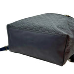 Load image into Gallery viewer, Gucci Black Rubber Guccissima Leather Backpack Bag (Like new) 7WYDC3R
