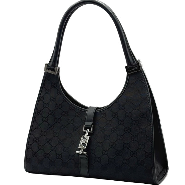 Gucci Monogram Jackie O Black (Pre-owned) K86B2GV