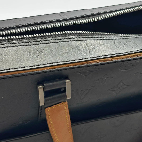 Louis Vuitton Black Monogram Mat Malden Tote Bag (Pre-owned) 9VYQCJX