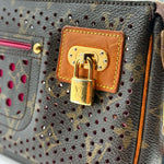 Load image into Gallery viewer, Louis Vuitton Perforated Pochette Accessoires clutch bag (Pre-owned) 34V7BX6
