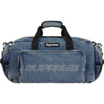 Load image into Gallery viewer, Supreme Denim Duffle Bag Washed Indigo
