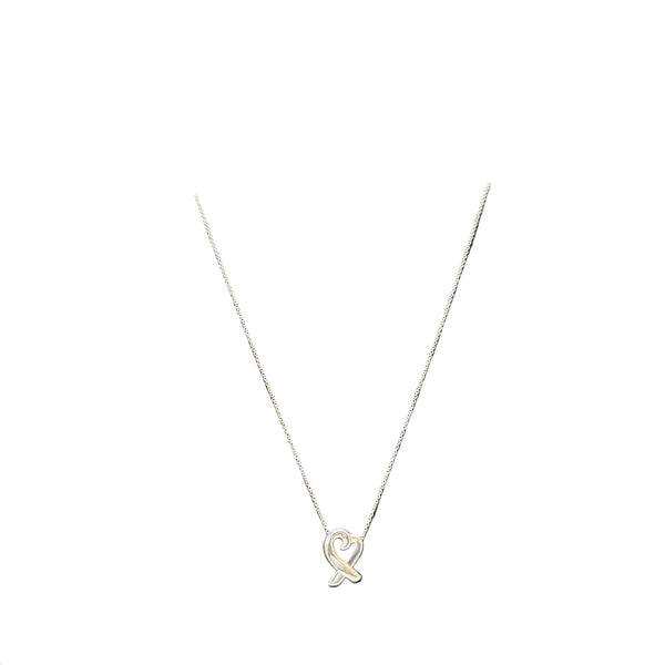 Tiffany & Co. Paloma Picasso Loving Heart Pendant Necklace (Vintage)