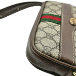 Load image into Gallery viewer, Gucci Beige Supreme GG Coated Canvas Vintage Web Ophidia Mini Crossbody Bag (Like new) HW6YRQ2
