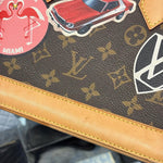 Load image into Gallery viewer, Louis Vuitton Limited Edition Monogram Canvas World Tour Alma BB Bag (Pre-owned)
