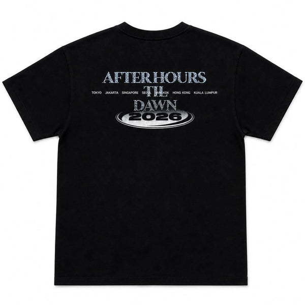 The Weeknd After Hours Til Dawn Asia Tour 2026 T-Shirt Black (Thailand)
