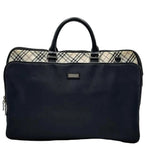 Load image into Gallery viewer, Burberry Nova Check Black Label Business Bag Nylon Black (Pre-owned)
