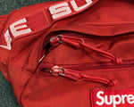 Load image into Gallery viewer, Supreme Waist Bag (SS18) Red (USED)
