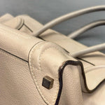 Load image into Gallery viewer, Celine Beige Leather Micro Luggage Tote (Pre-owned) 9M6GKHV
