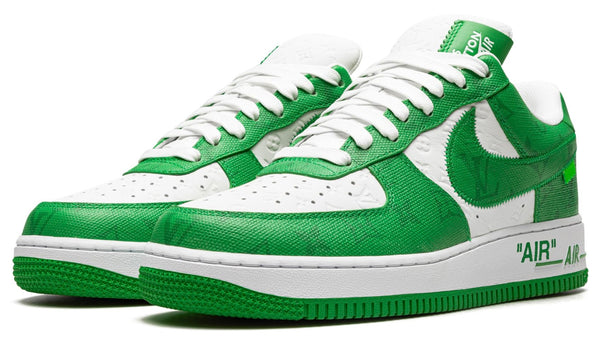 Louis Vuitton Nike Air Force 1 Low By Virgil Abloh White Green