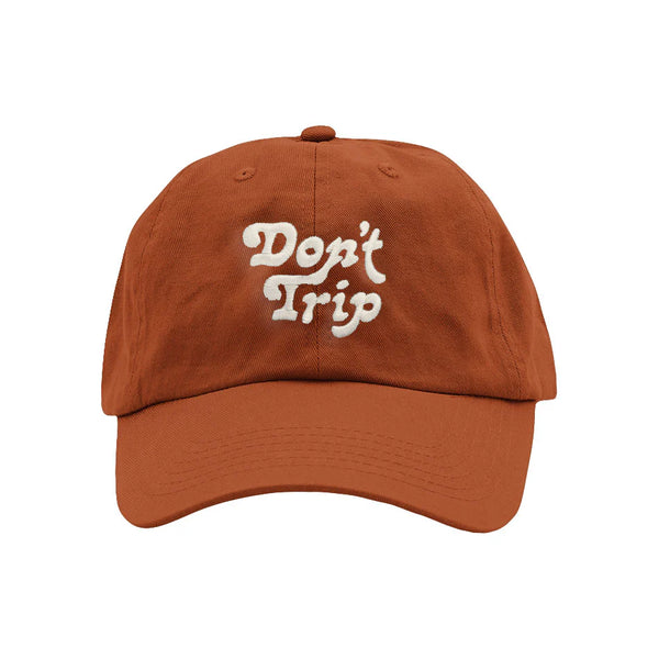 Don't Trip Dad Hat Rust