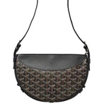 Load image into Gallery viewer, Goyard Hirondelle Coated Canvas and Leather Shoulder Bag (Like new) CVW7B99
