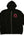 Chrome Hearts Horseshoe Floral Cross Sleeve Zip Up Hoodie Black Pink