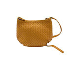 Load image into Gallery viewer, Bottega Veneta Intrecciato Messenger Bag Yellow (Like new) 9GX3G2H
