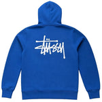 Load image into Gallery viewer, Stussy Basic Zip Hoodie Blue
