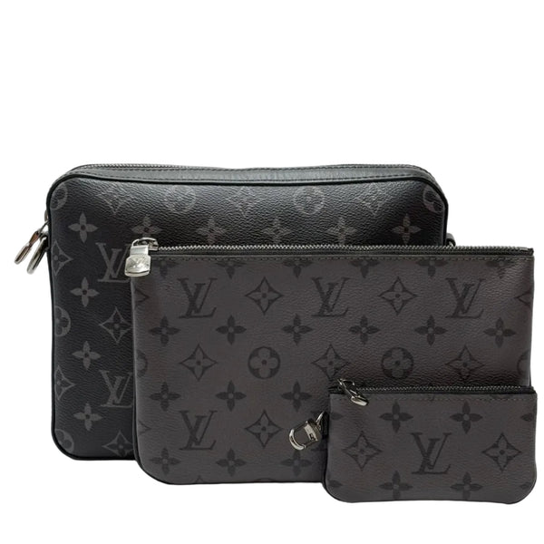 Louis Vuitton Trio Messenger Monogram Shadow Leather (Like new) YTMV3G8